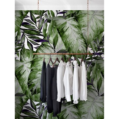 Fotobehang Tropische Monstera