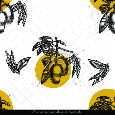 Fotobehang Tropisch fruit