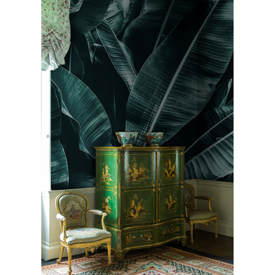 Fotobehang Zalig slapen in de schaduw van een boom