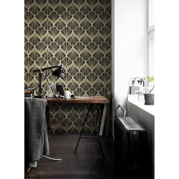 Fotobehang Met een lijn getekend