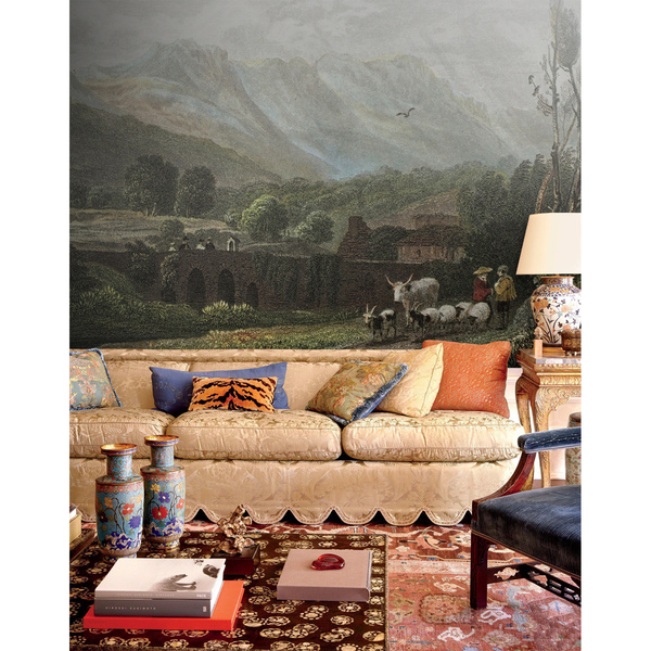 Fotobehang Bezoek aan het Oostenrijkse platteland