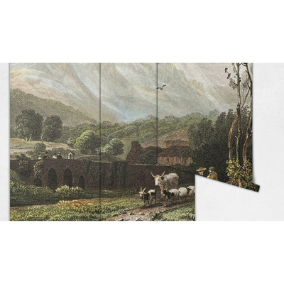 Fotobehang Bezoek aan het Oostenrijkse platteland