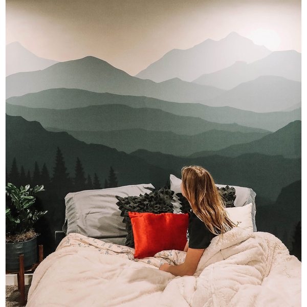 Fotobehang Sprookjesachtige bergen