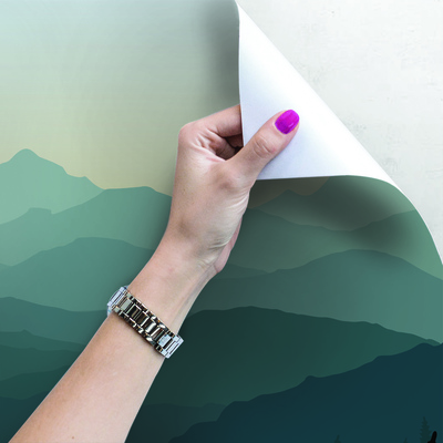 Fotobehang Sprookjesachtige bergen