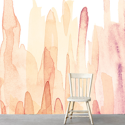 Fotobehang Kleurrijke stalagmieten