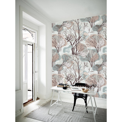 Fotobehang Warme herfstwind die je in slaap wiegt