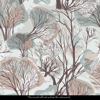 Fotobehang Warme herfstwind die je in slaap wiegt