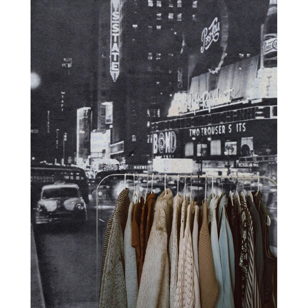 Fotobehang Wie heeft gezegd dat ik niet op Broadway kan leven?