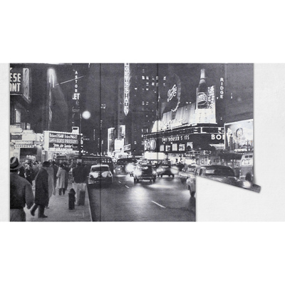 Fotobehang Wie heeft gezegd dat ik niet op Broadway kan leven?