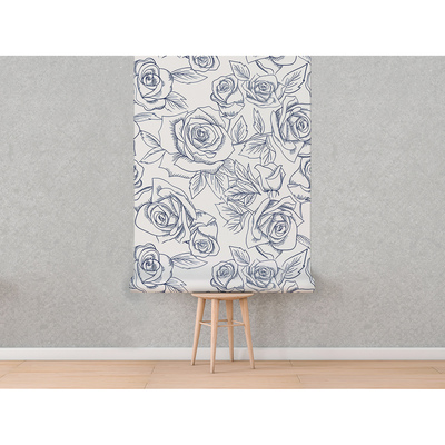 Fotobehang Hemel op aarde of blauwe rozen