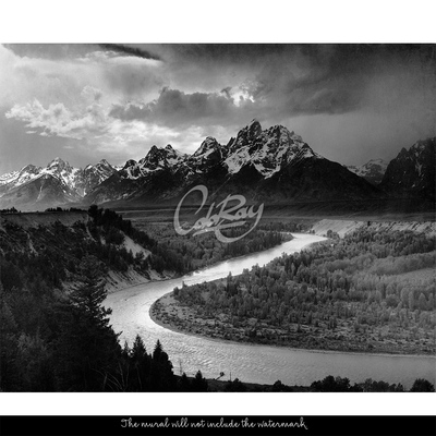 Fotobehang Berglandschap