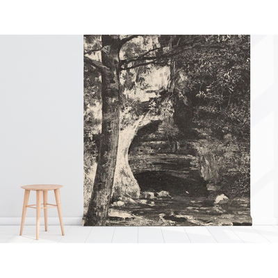 Fotobehang Bosbeer's Hol