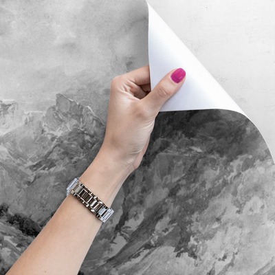 Fotobehang De Alpen, sprookjesachtige bergen