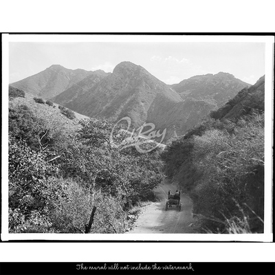 Fotobehang Gray Hills van Oklahoma