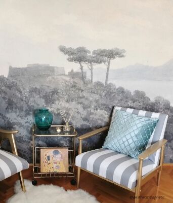 Fotobehang Pittoreske heuvels