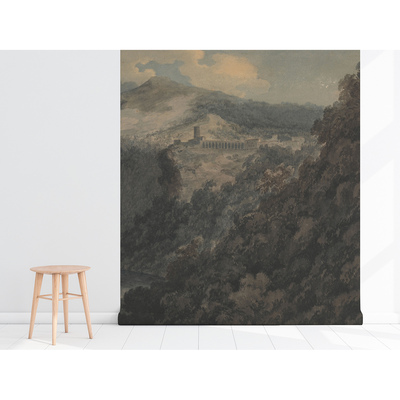 Fotobehang Meer in de bergen