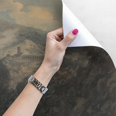 Fotobehang Meer in de bergen