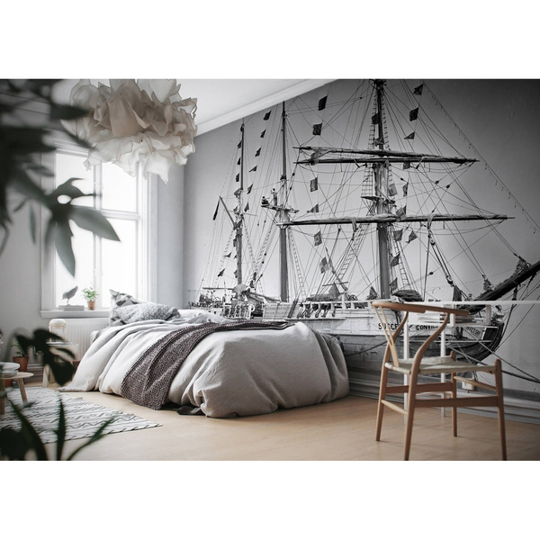 Fotobehang Op een prachtige cruise per boot