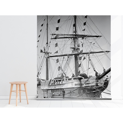 Fotobehang Op een prachtige cruise per boot