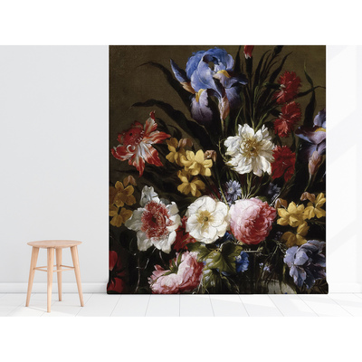 Fotobehang Bloemen uit de tuinbloemperk