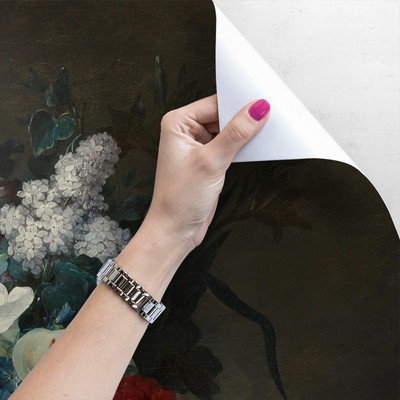 Fotobehang Vaas vol bloemen