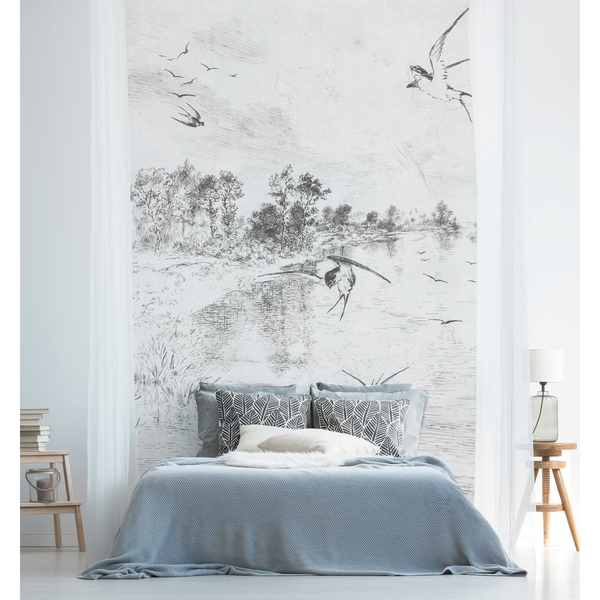 Fotobehang Lentevogels