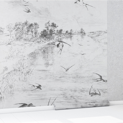 Fotobehang Lentevogels