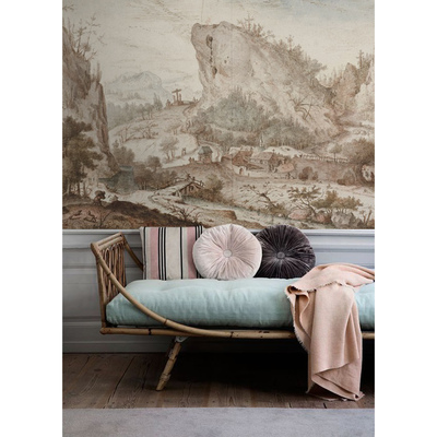 Fotobehang De Alpen zijn plaatjesachtig