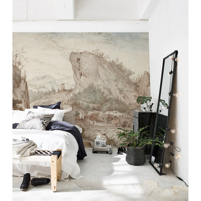 Fotobehang De Alpen zijn plaatjesachtig