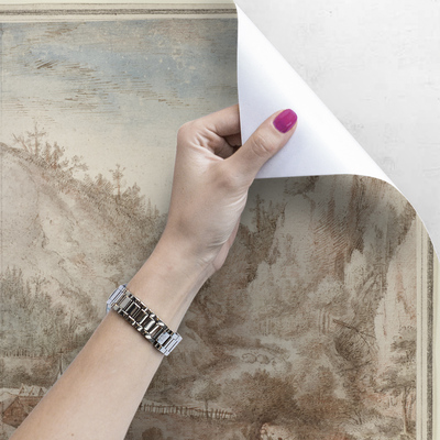 Fotobehang De Alpen zijn plaatjesachtig