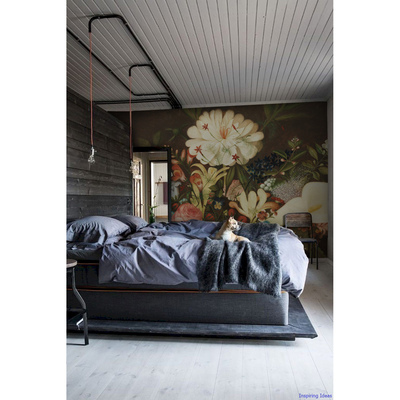 Fotobehang Bloemen rechtstreeks uit oma's tuin