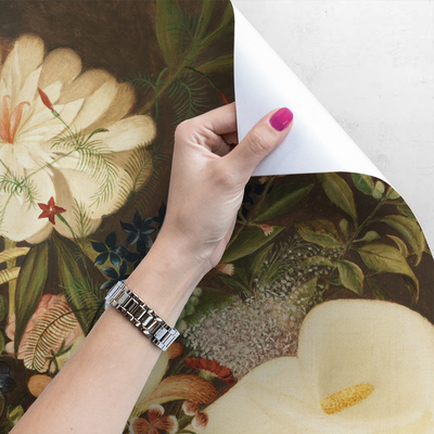 Fotobehang Bloemen rechtstreeks uit oma's tuin