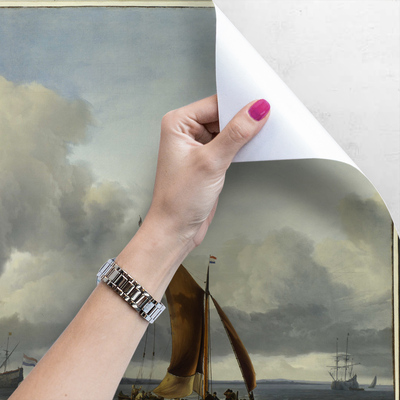 Fotobehang Storm op open zee