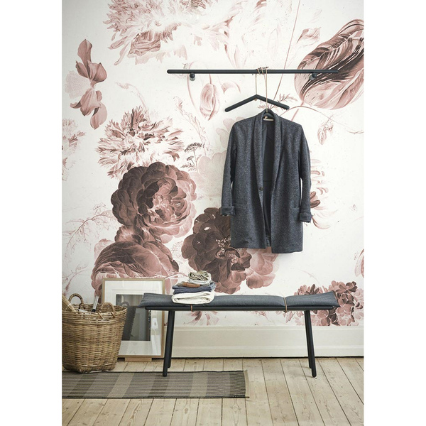 Fotobehang Koninklijke Pioenroos Stijl