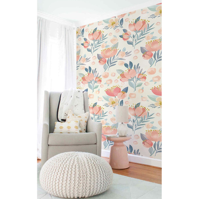 Fotobehang Paardenbloem zag er nog nooit zo mooi uit