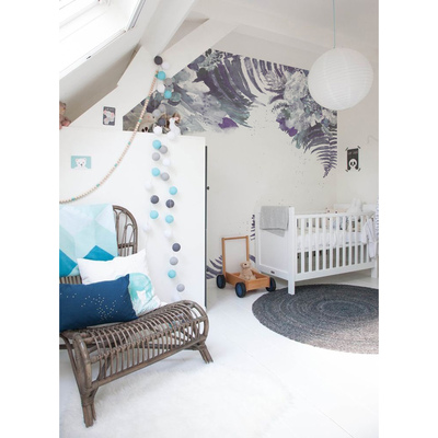 Fotobehang Wat als je een dak van bladeren zou maken?