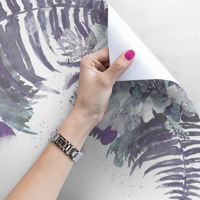 Fotobehang Wat als je een dak van bladeren zou maken?