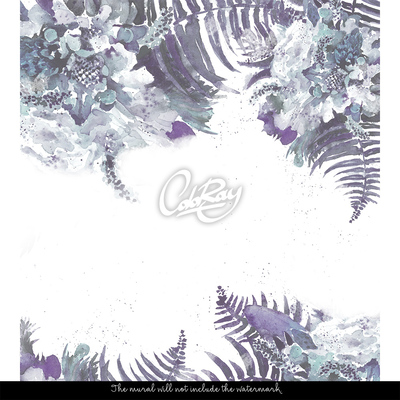 Fotobehang Wat als je een dak van bladeren zou maken?