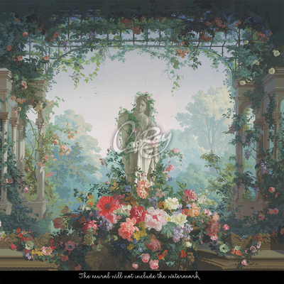 Fotobehang De geheime tuin