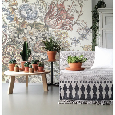 Fotobehang Subtiel boeket bloemen