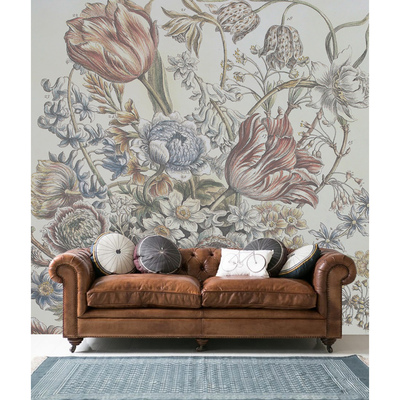 Fotobehang Subtiel boeket bloemen