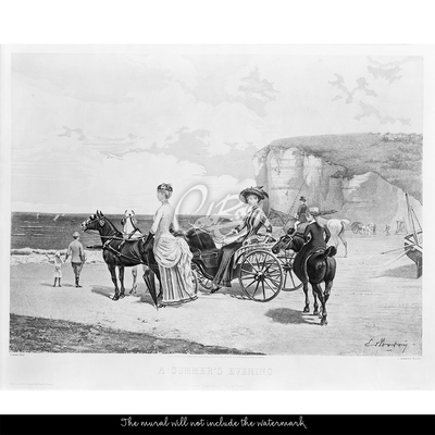 Fotobehang Zomermiddag