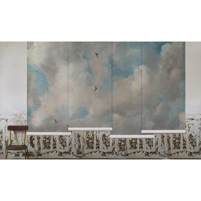 Fotobehang Bewolkte lucht