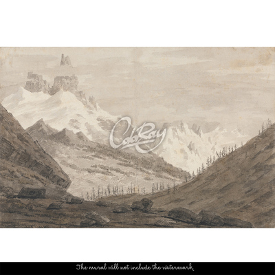 Fotobehang Mysterieuze bergen