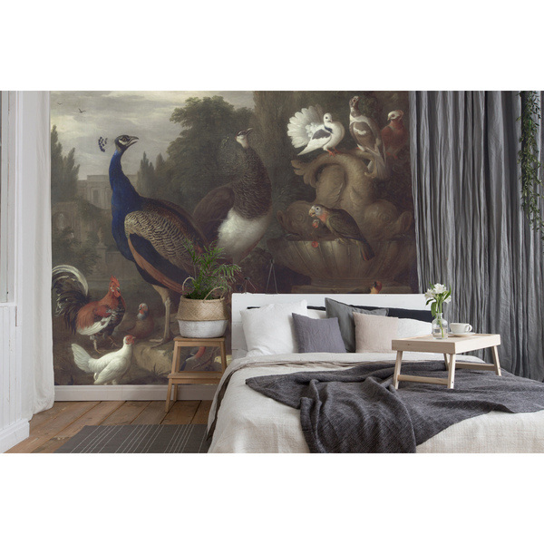 Fotobehang In het Koninkrijk der Vogels