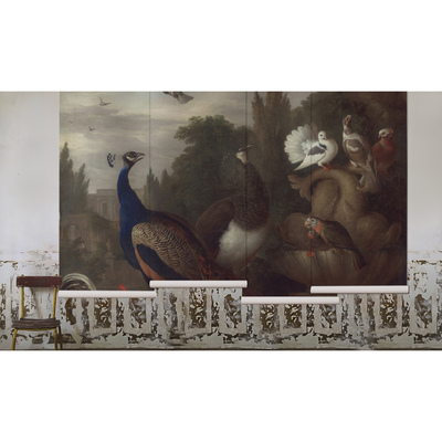 Fotobehang In het Koninkrijk der Vogels