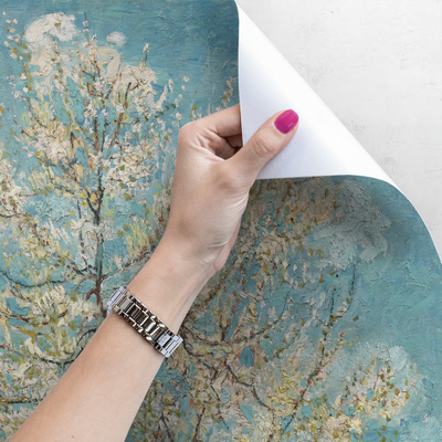 Fotobehang Lentebloeiende boom