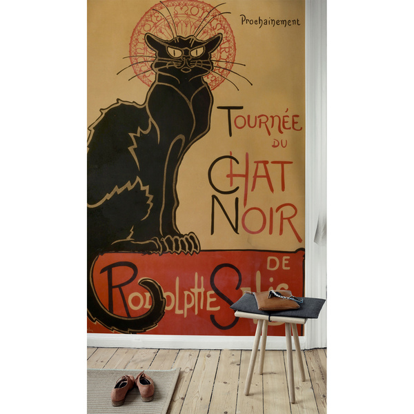 Fotobehang Le Chat Noir Cabaret