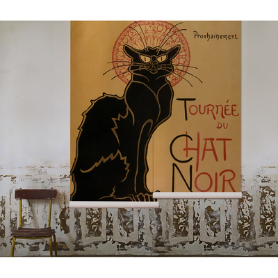 Fotobehang Le Chat Noir Cabaret