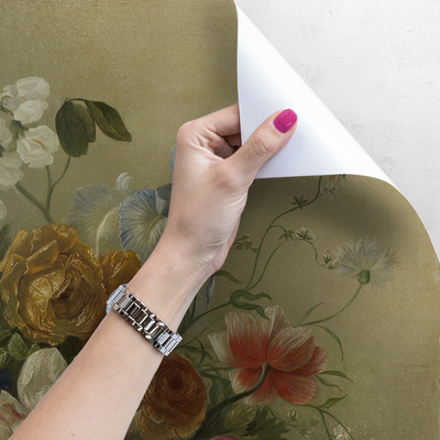 Fotobehang Barok boeket